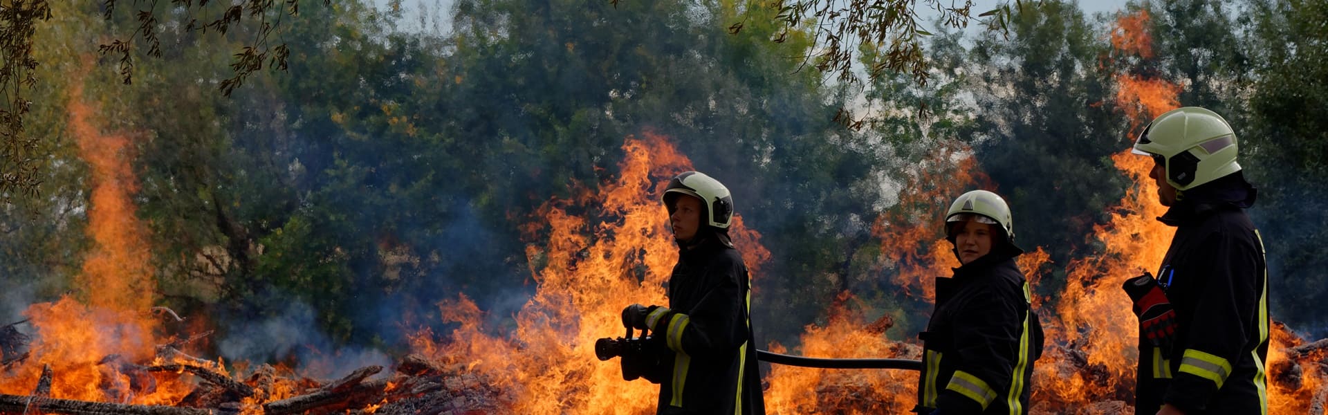 Die Kriener Feuerwehr im Einsatz!