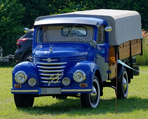 Oldtimertreff Krien 2024 - Frankenberg-Motorenwerke = Framo